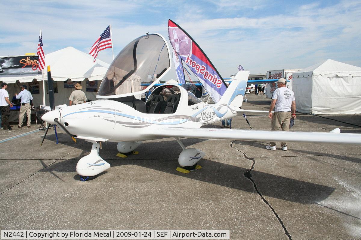 N2442, TL Ultralight TL-2000 Sting S3 C/N TLUSA174, TL Ultralight Sting S3