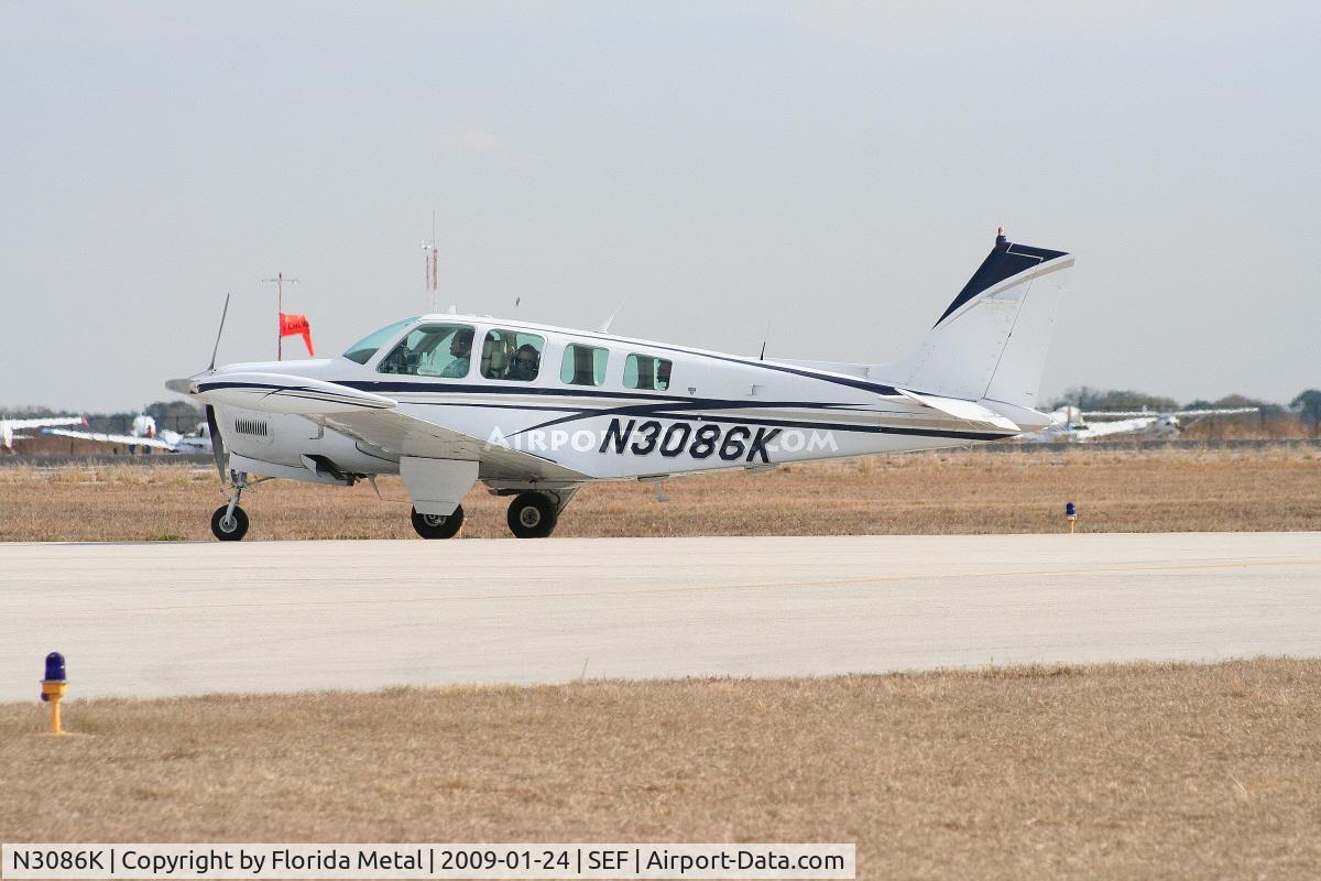 N3086K, 1988 Beech A36 Bonanza 36 C/N E-2406, Beech A36 Bonanza built 1988