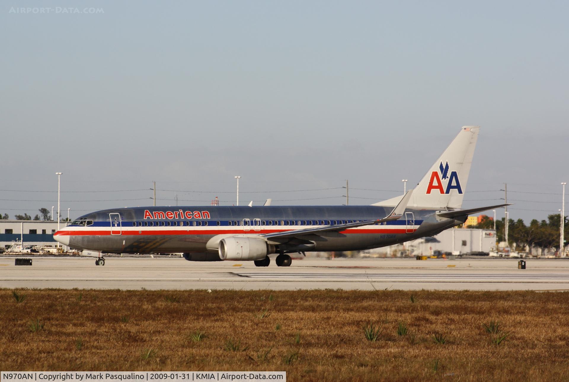 N970AN, 2001 Boeing 737-823 C/N 30096, Boeing 737-800
