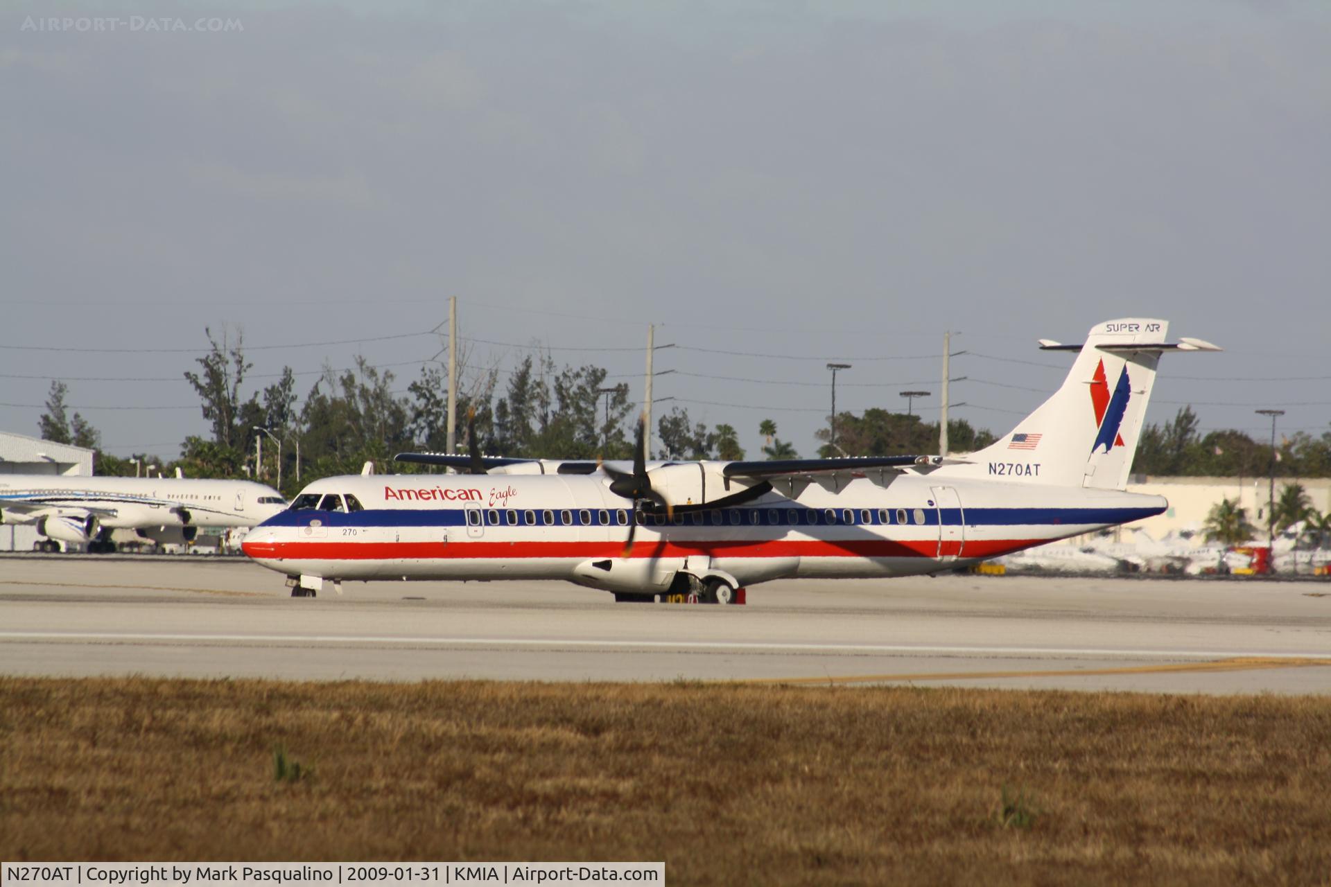 N270AT, 1991 ATR 72-212 C/N 270, ATR 72-212