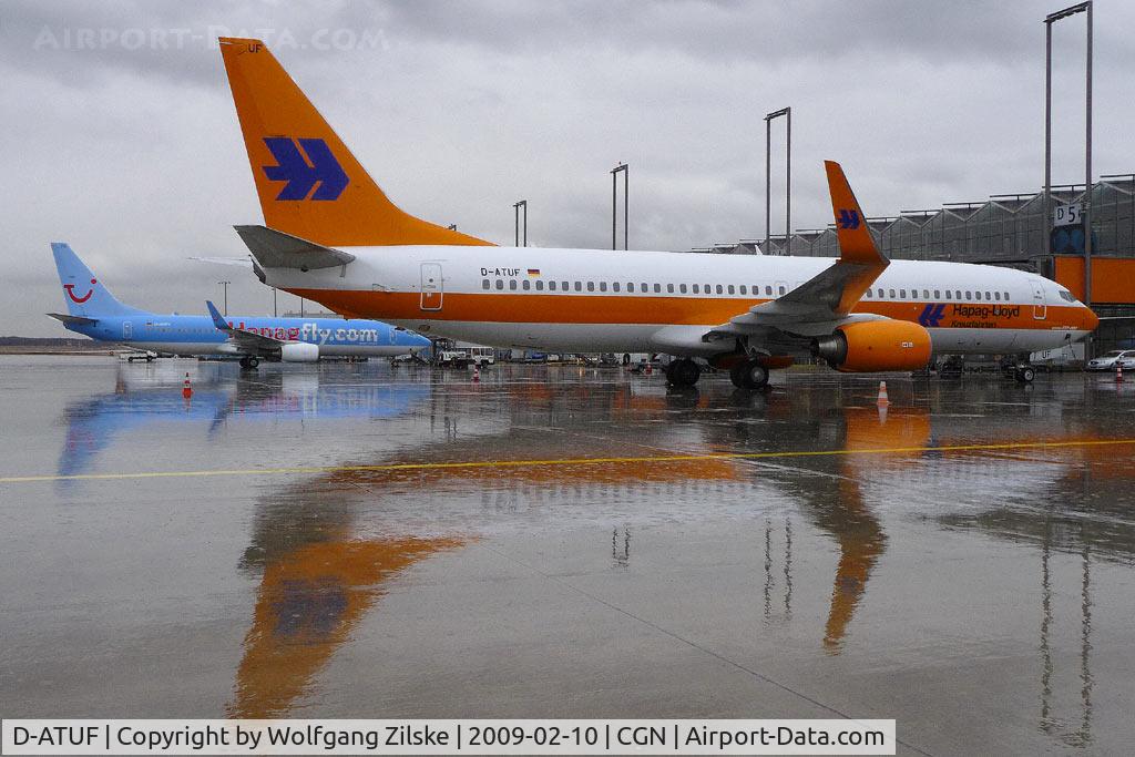 D-ATUF, 2006 Boeing 737-8K5 C/N 34687, visitor