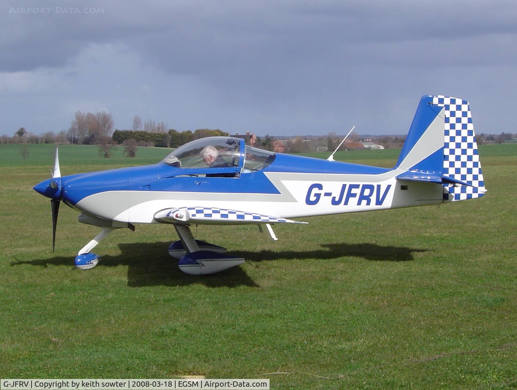 G-JFRV, 2004 Vans RV-7A C/N PFA 323-13851, Colourful Visitor
