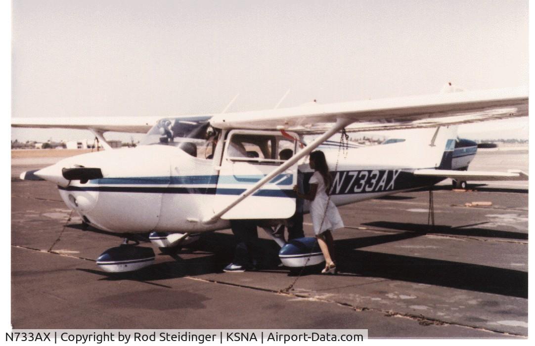 N733AX, 1976 Cessna 172N C/N 17268154, John Wayne airport, 1980