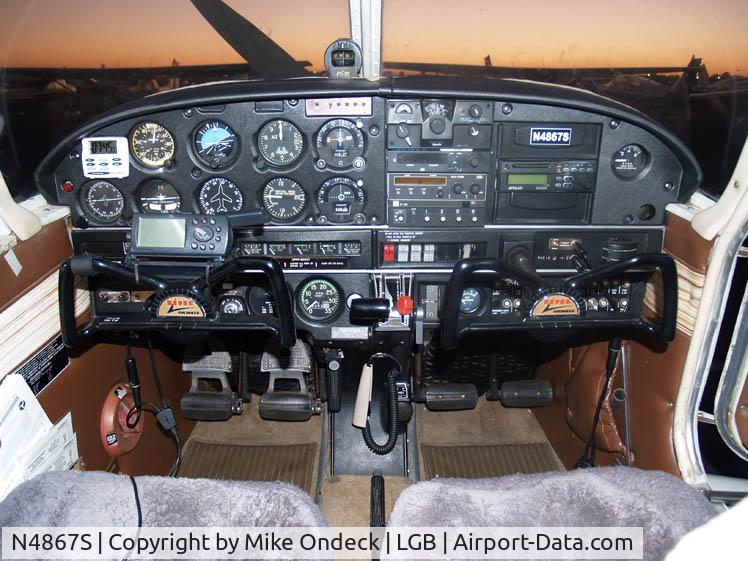 N4867S, 1971 Piper PA-28-140 C/N 28-7125391, Long Beach Airport when I owned 67S with Ken Bond
