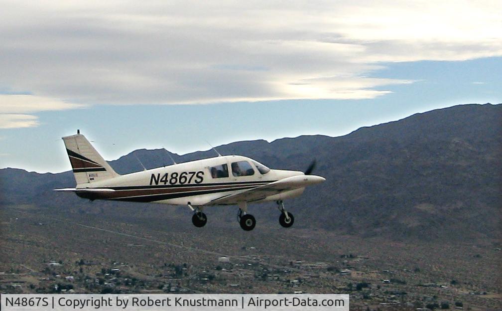 N4867S, 1971 Piper PA-28-140 C/N 28-7125391, 29 Palms to El Monte