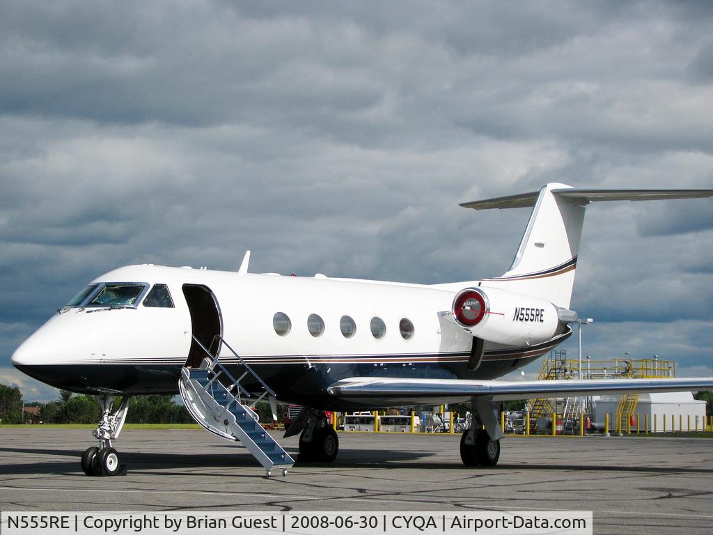 N555RE, 1983 Gulfstream Aerospace G-1159A Gulfstream III C/N 409, At Muskoka Airport