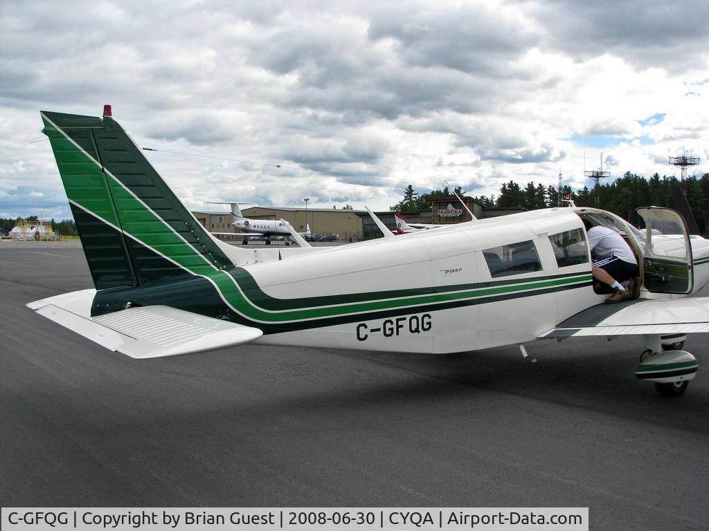 C-GFQG, 1972 Piper PA-32-300 Cherokee Six Cherokee Six C/N 32-7240131, At Muskoka Air Terminal