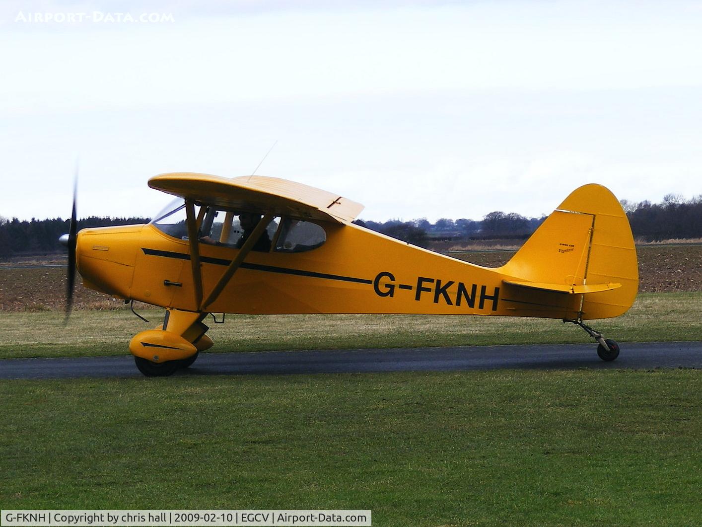 G-FKNH, 1948 Piper PA-15 Vagabond Vagabond C/N 15-291, Previous ID: CF-KNH