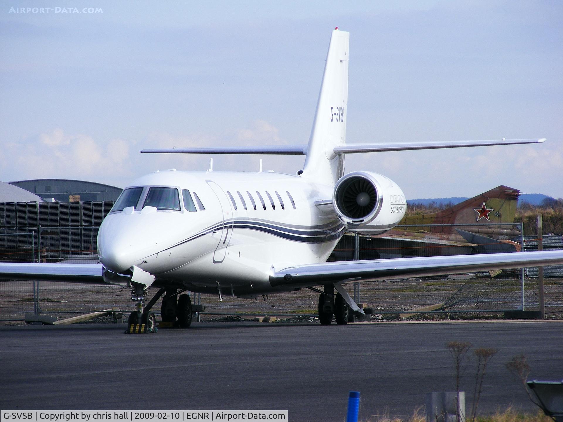 G-SVSB, 2006 Cessna 680 Citation Sovereign C/N 680-0094, FERRON TRADING LTD
