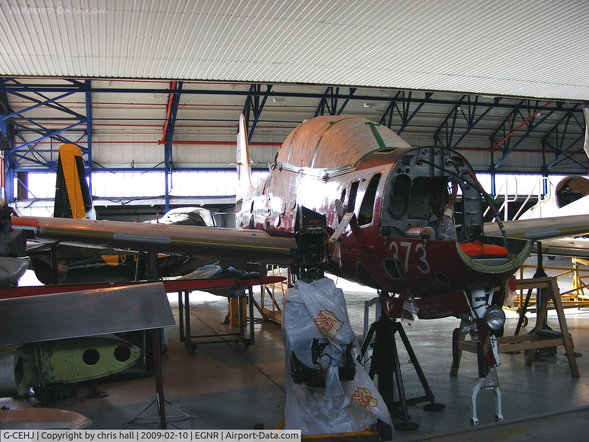 G-CEHJ, 1992 Short S-312 Tucano T1 C/N T116/T87, Shorts Tucano T1 c/n S116/T87 ex ZF373