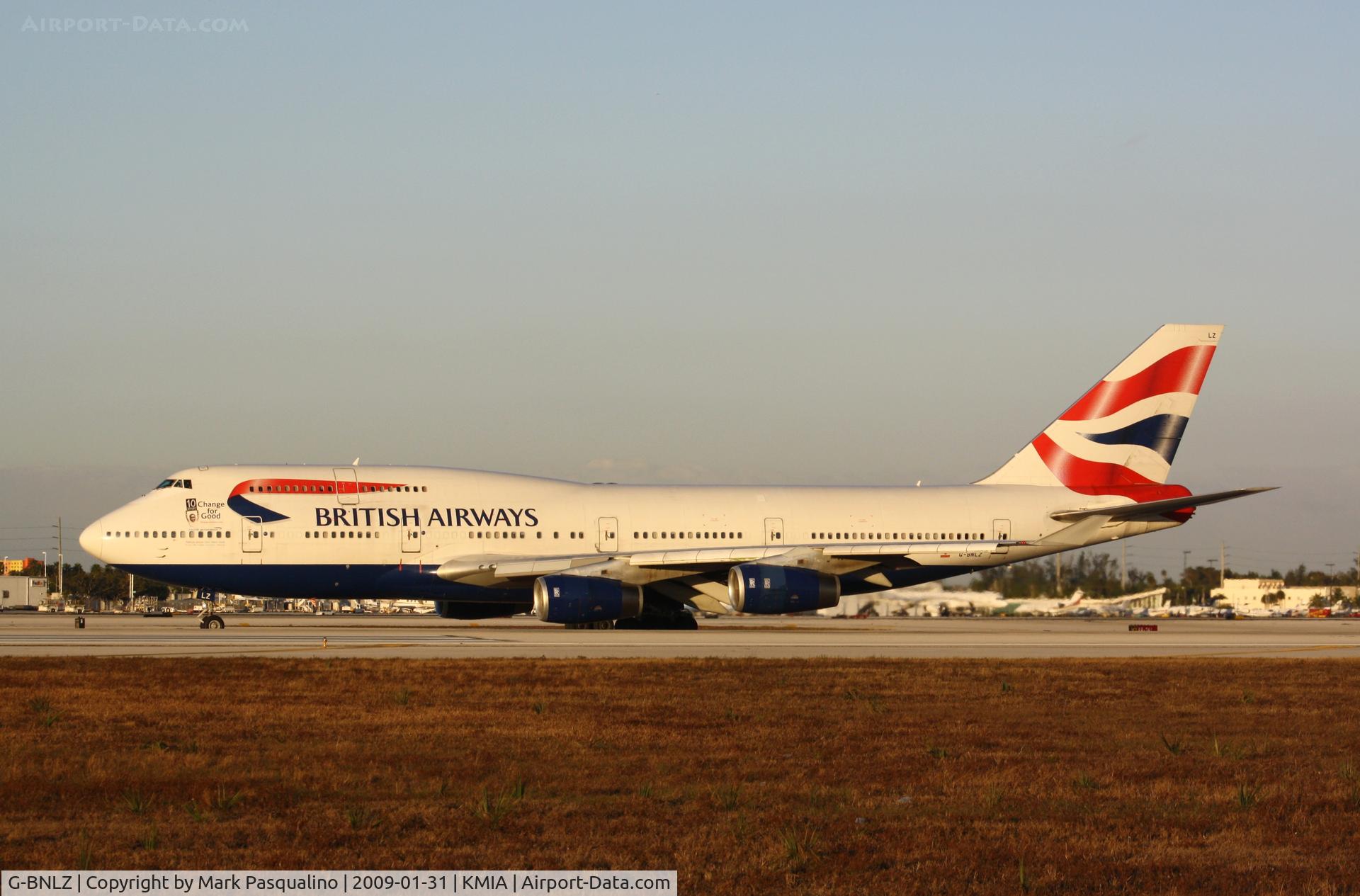 G-BNLZ, 1993 Boeing 747-436 C/N 27091, Boeing 747-400