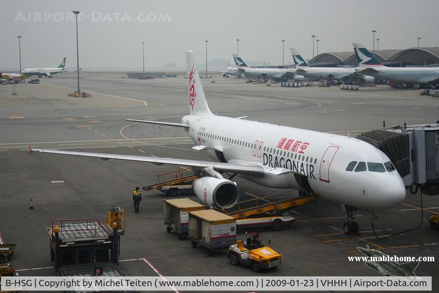 B-HSG, 1998 Airbus A320-232 C/N 0812, Dragonair