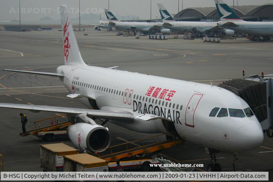 B-HSG, 1998 Airbus A320-232 C/N 0812, Dragonair