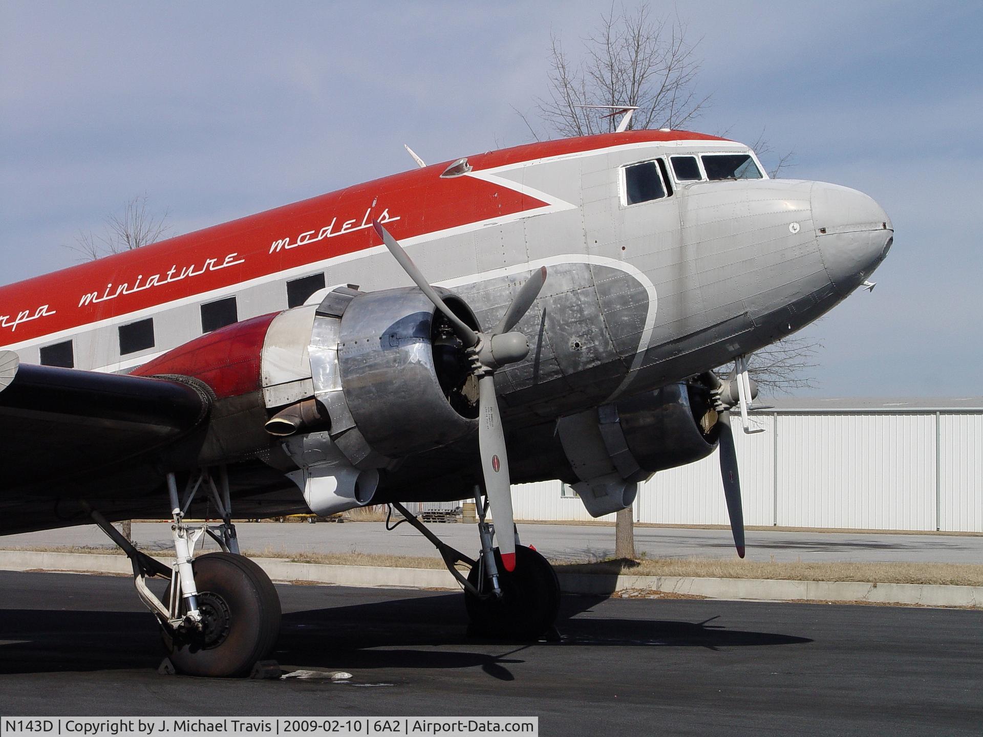 N143D, 1938 Douglas DC-3A-S4C4G C/N 2054, N143D at 6A2