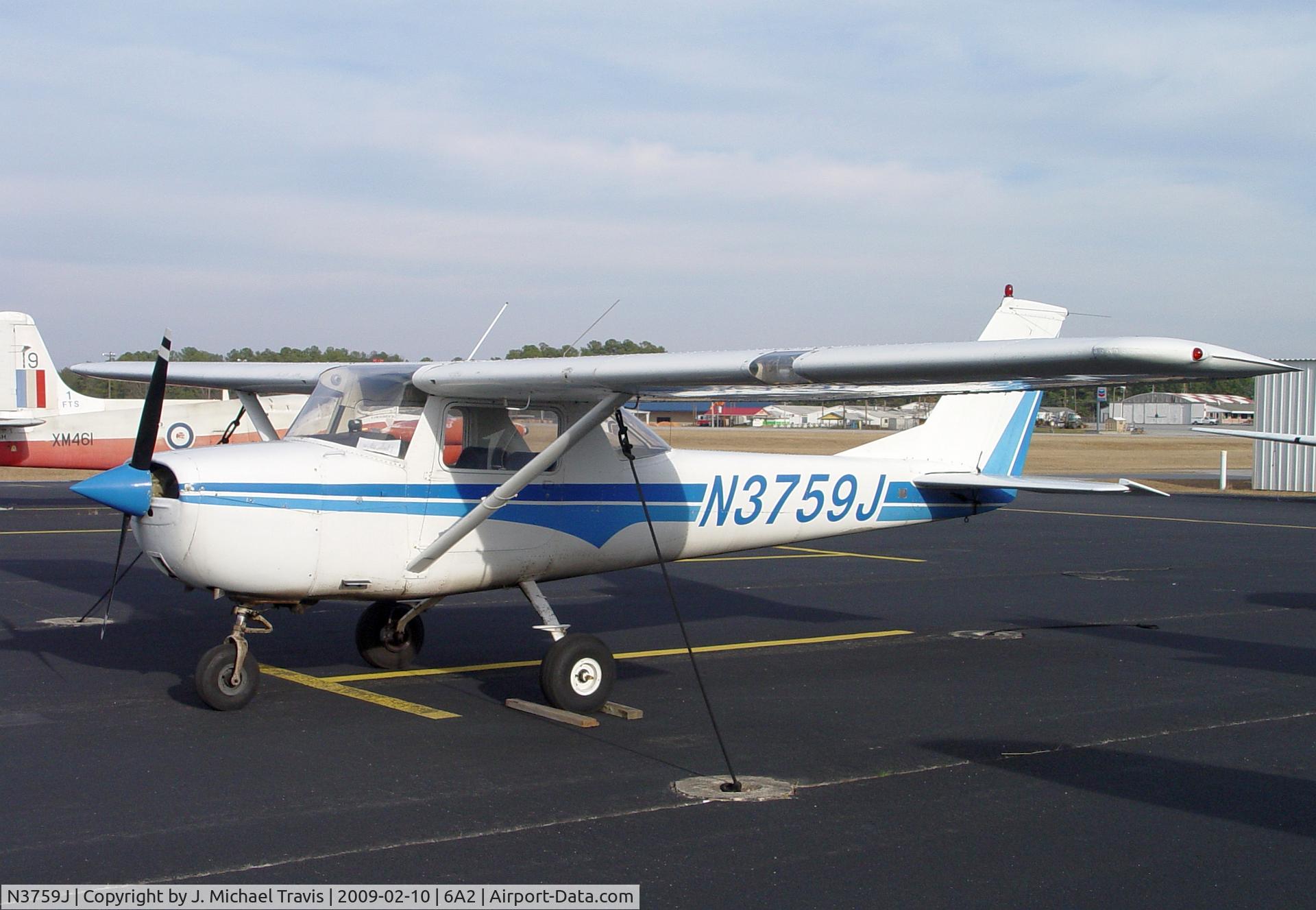 N3759J, 1966 Cessna 150G C/N 15065059, 59J at 6A2