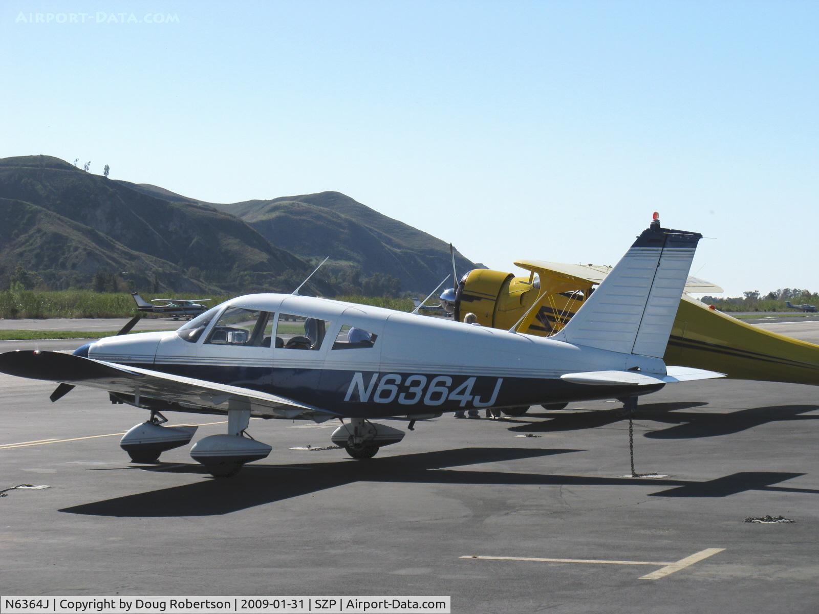 N6364J, 1968 Piper PA-28-180 C/N 28-4776, 1968 Piper PA-28-180 CHEROKEE, Lycoming  O&VO-360 180 Hp