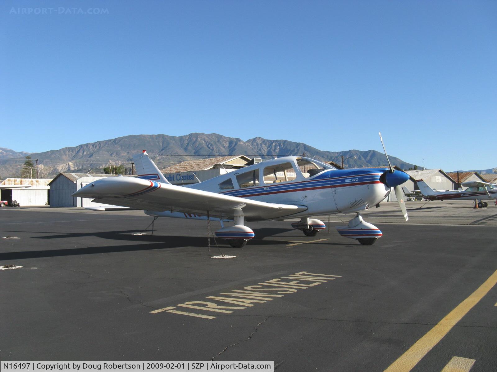 N16497, 1973 Piper PA-28-235 Cherokee Charger C/N 28-7310101, 1973 Piper PA-28-235 CHEROKEE CHARGER, Lycoming O-540-B4B5 235 Hp