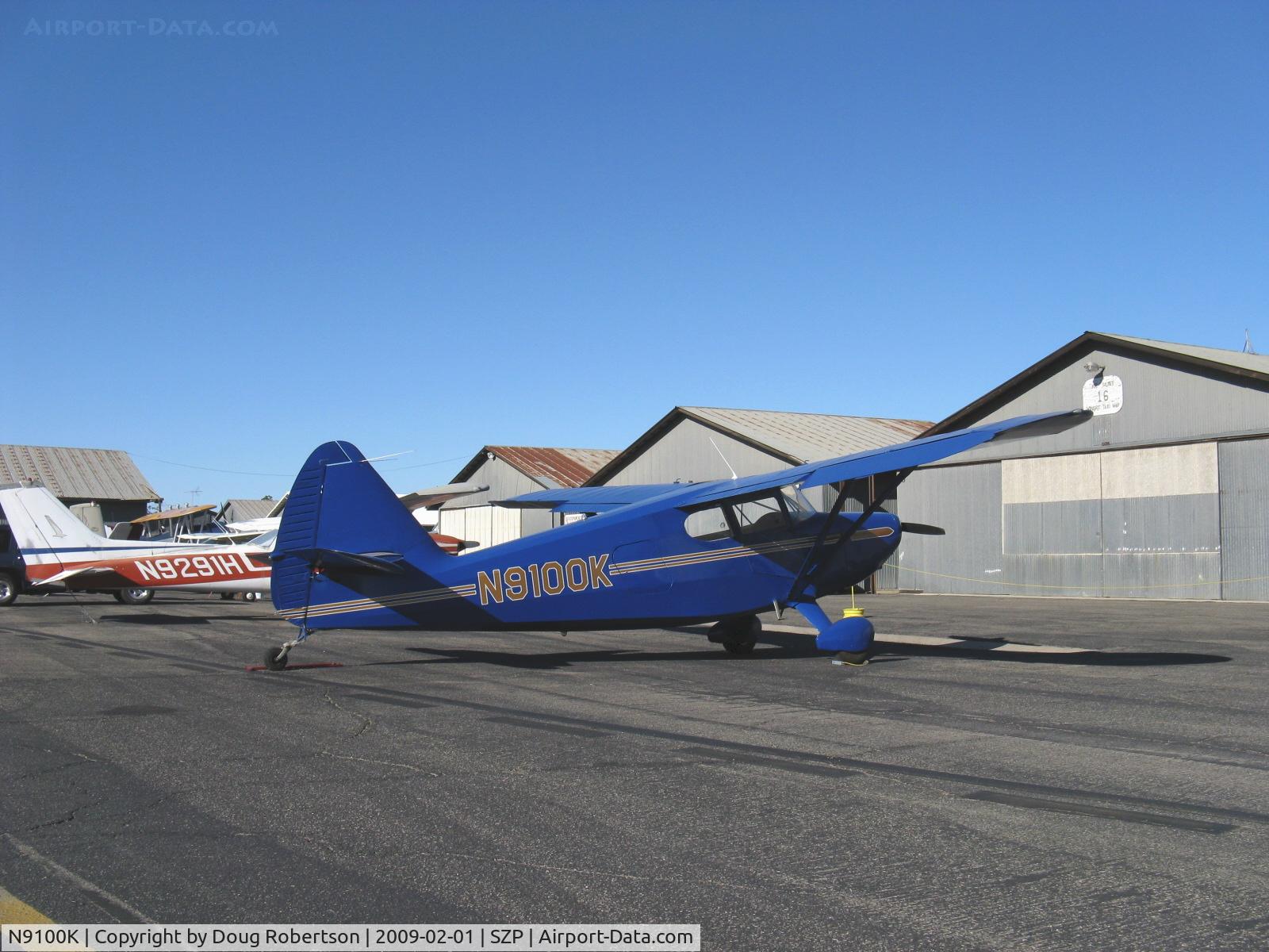 N9100K, 1947 Stinson 108-1 Voyager C/N 108-2100, 1947 Stinson 108-1 VOYAGER Franklin 6A4-150-B31 150 Hp, four place cabin
