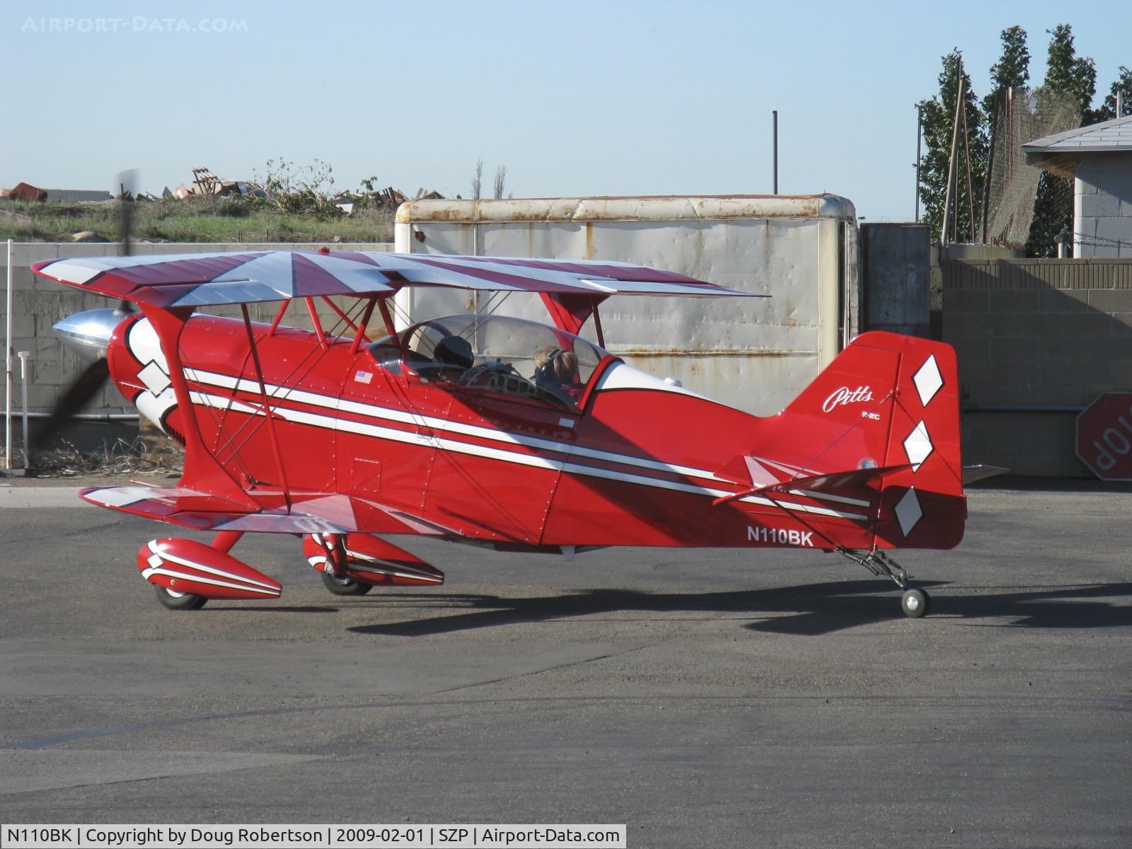 N110BK, 2007 Aviat Pitts S-2C Special C/N 6077, 2007 Aviat PITTS S-2C, Lycoming AEIO-540-D4A5 260 Hp