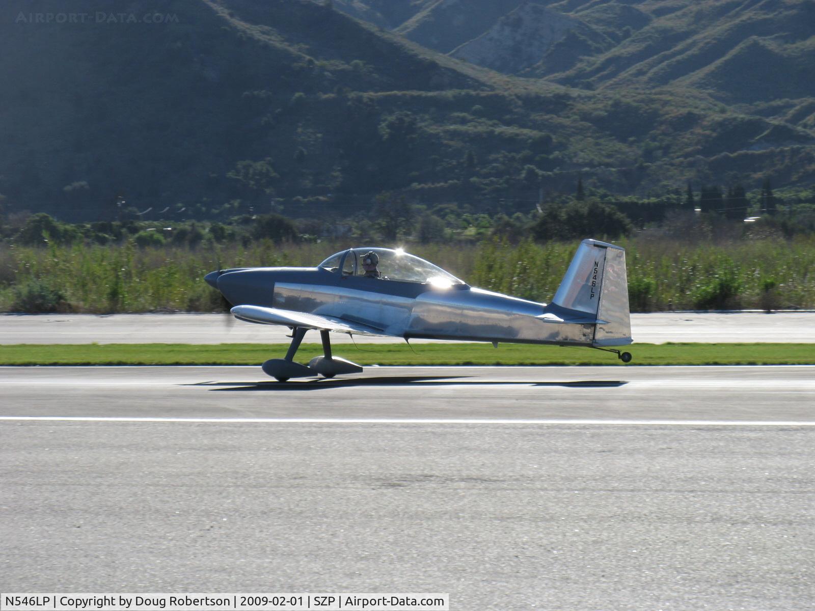 N546LP, Vans RV-8 C/N 82726, 2008 Obrien SPECIAL VANs RV-8, landing roll Rwy 04