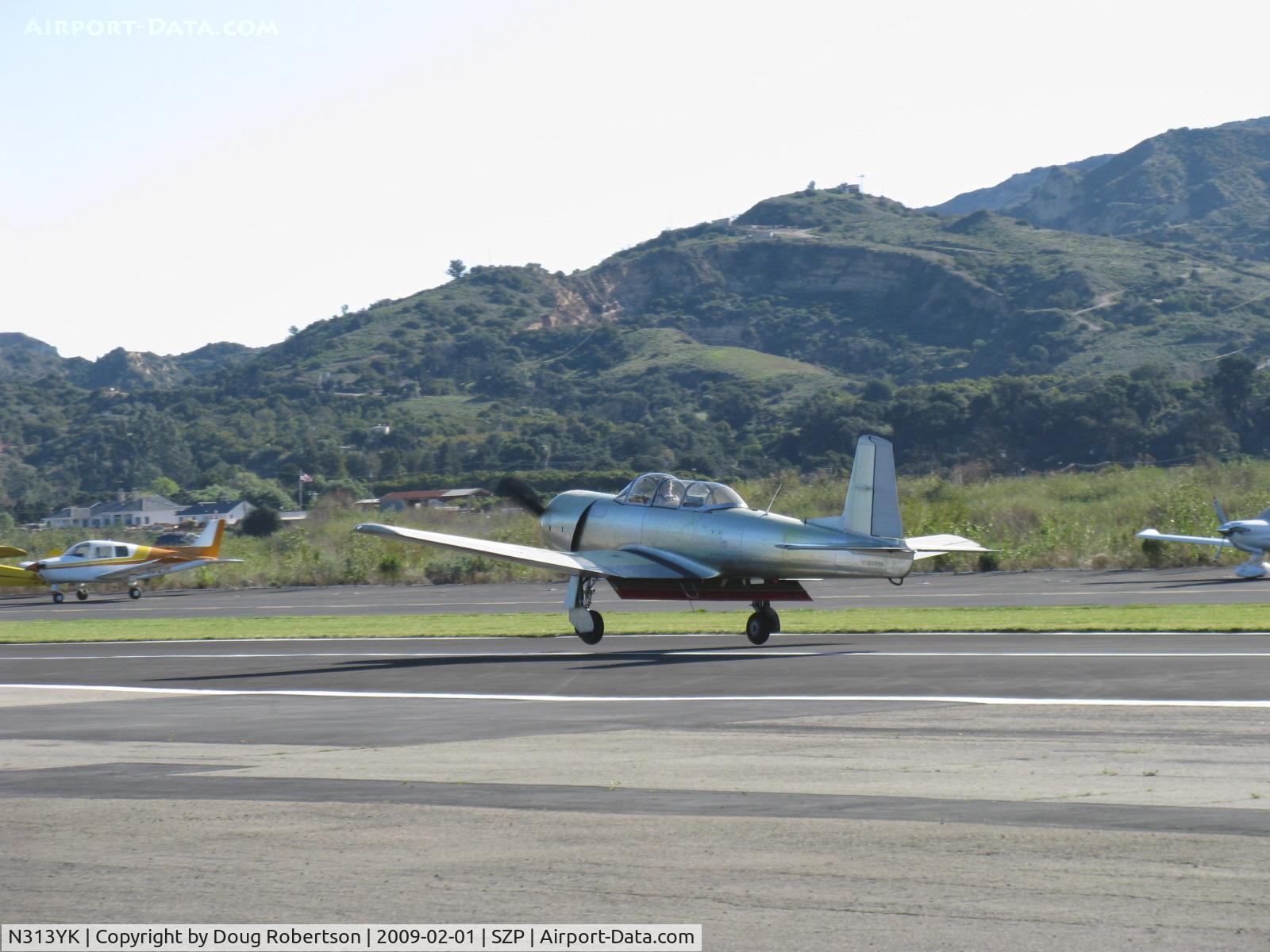 N313YK, 1964 Nanchang CJ-6A C/N 1032013, 1964 Nanchang China CJ-6A Vedeneev (Ivchenko) M-14P 9 cylinder radial 360 Hp upgrade, landing Rwy 04