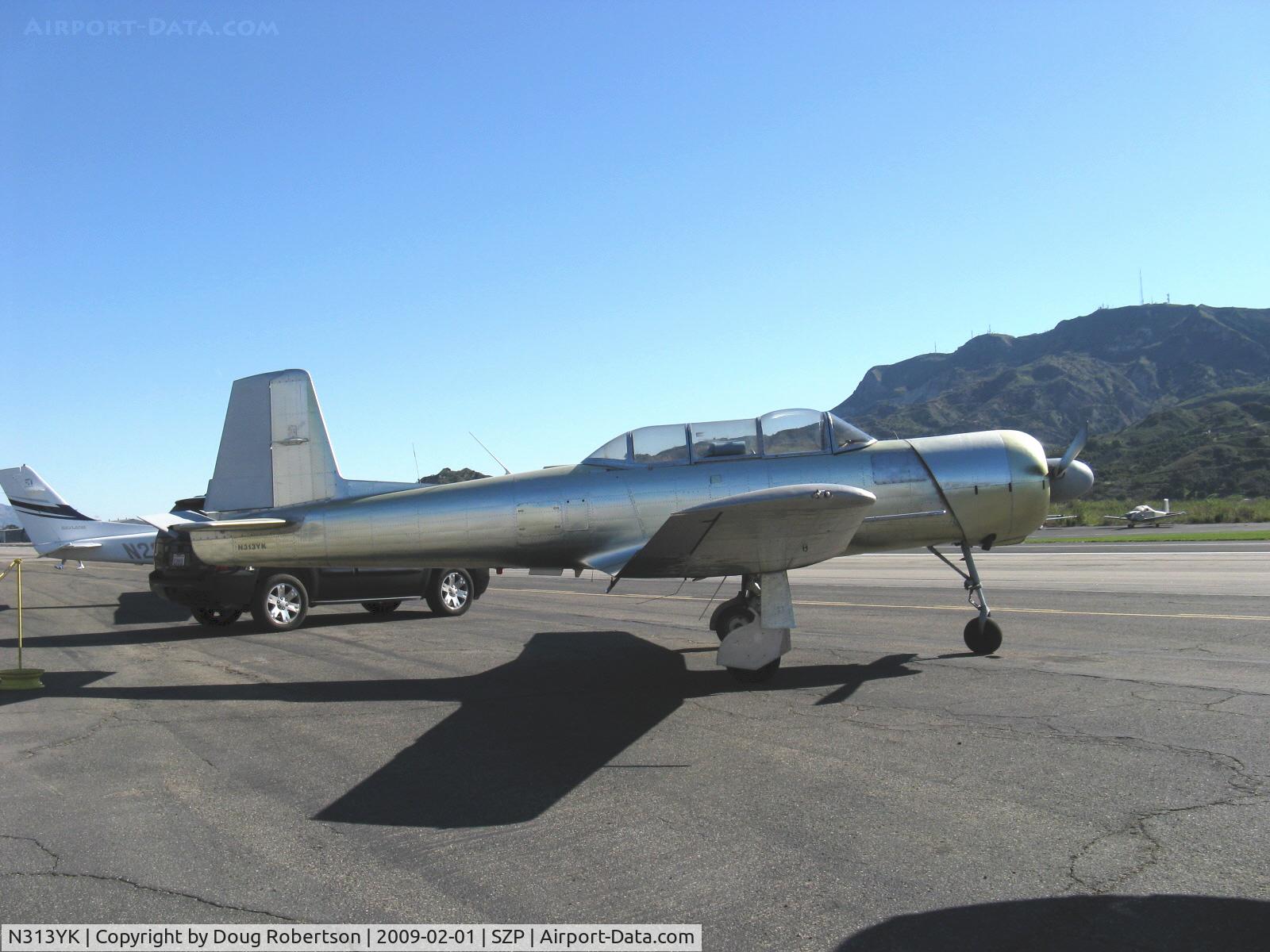 N313YK, 1964 Nanchang CJ-6A C/N 1032013, 1964 Nanchang China CJ-6A, alodine finish, Vedeneev (Ivchenko) M-14P 9 cylinder radial 360 Hp upgrade