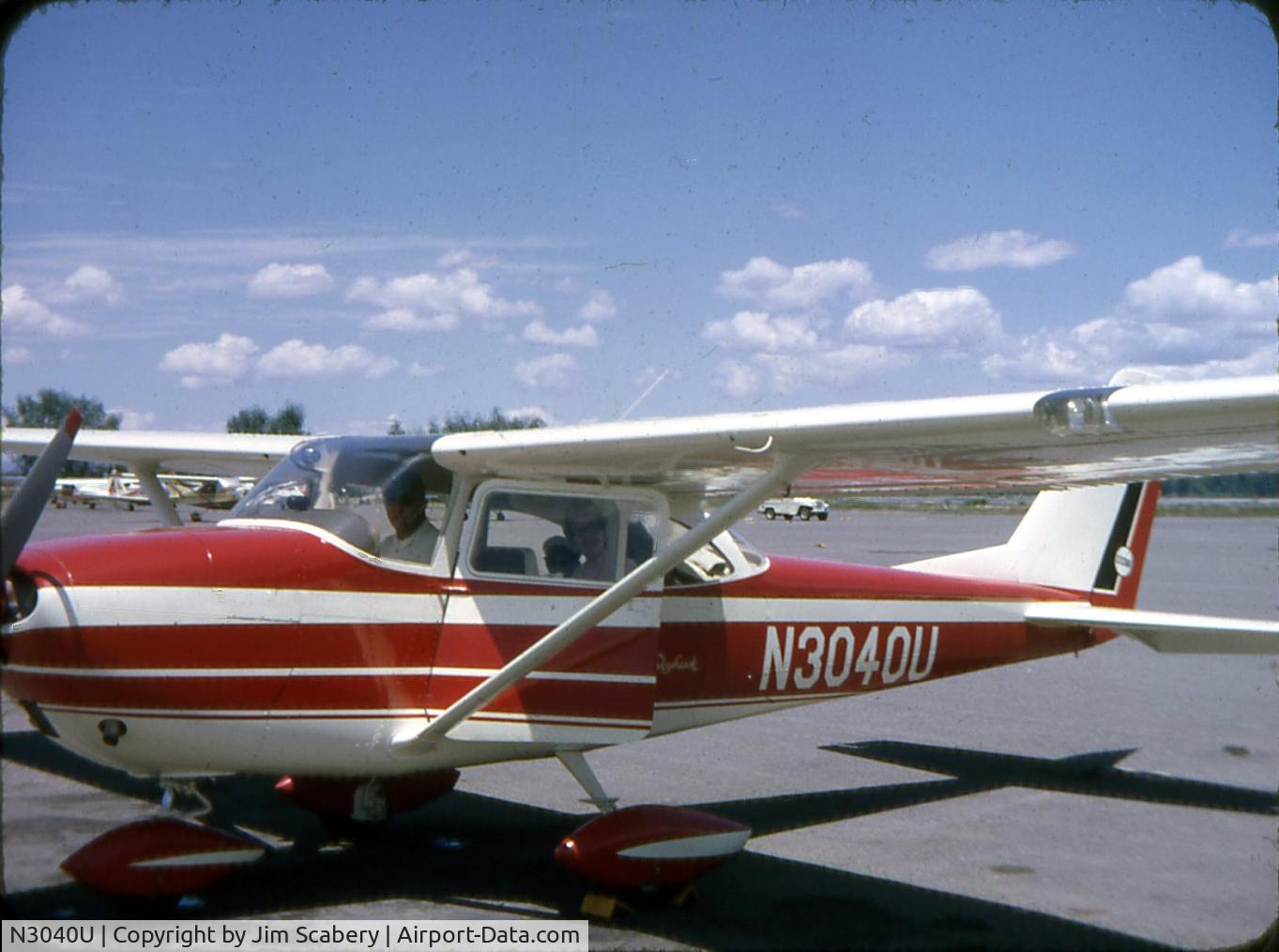 N3040U, 1963 Cessna 172E C/N 17250640, aircraft was based @ Billings, Montana