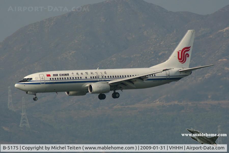 B-5175, 2006 Boeing 737-86N C/N 35209, Air China