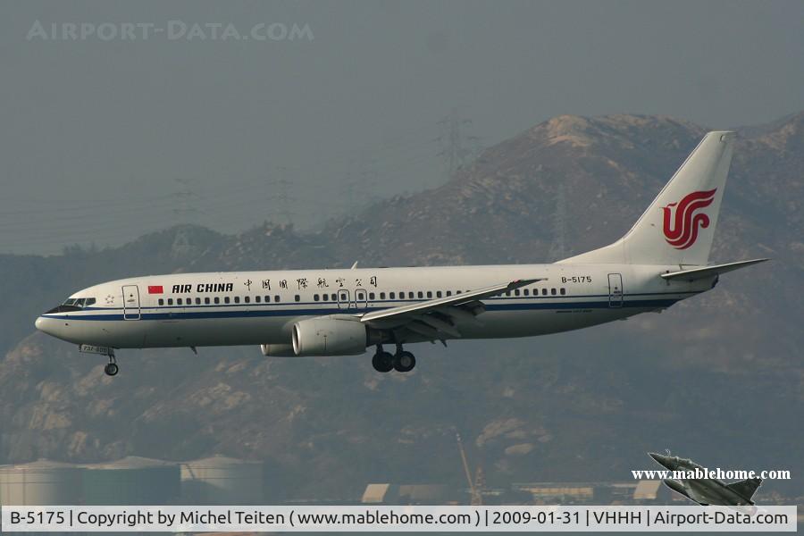 B-5175, 2006 Boeing 737-86N C/N 35209, Air China
