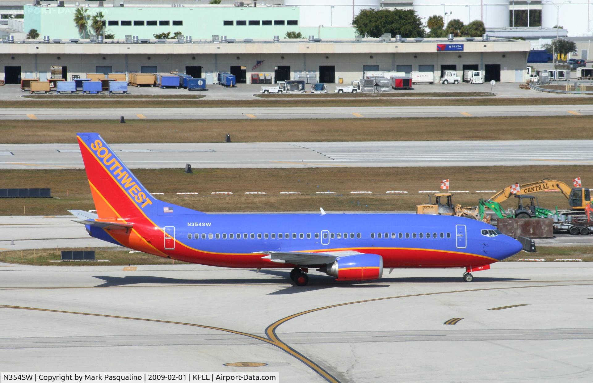 N354SW, 1991 Boeing 737-3H4 C/N 25219, Boeing 737-300