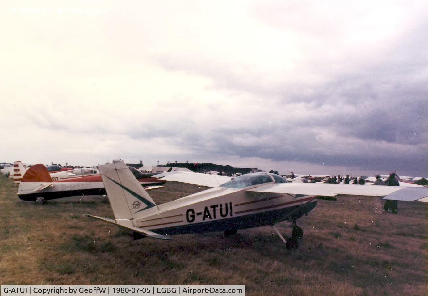 G-ATUI, 1966 Bolkow Bo-208C Junior C/N 611, PFA Rally 1980