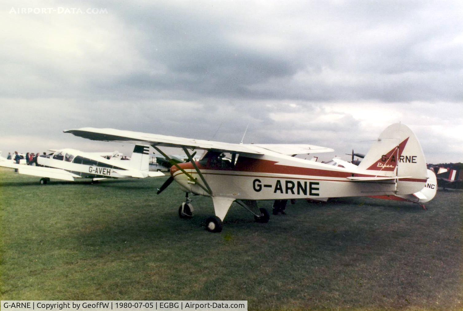 G-ARNE, 1961 Piper PA-22-108 Colt Colt C/N 22-8502, PFA Rally 1980