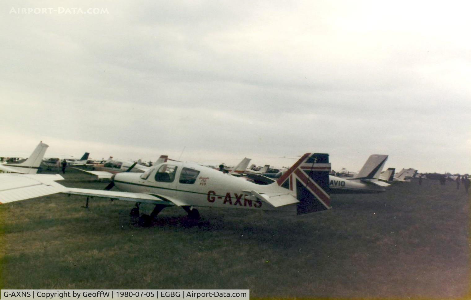 G-AXNS, 1969 Beagle B-121 Pup Series 2 (Pup 150) C/N B121-110, PFA Rally 1980