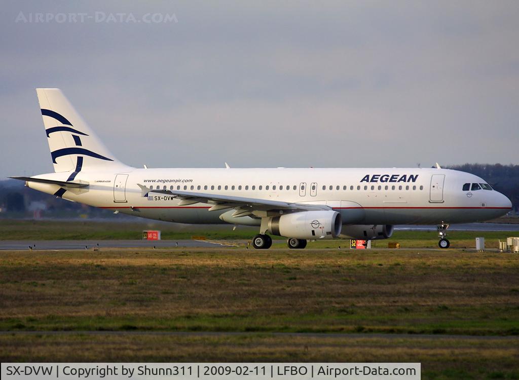 SX-DVW, 2009 Airbus A320-232 C/N 3785, Delivery day for this new aircraft to Aegean...