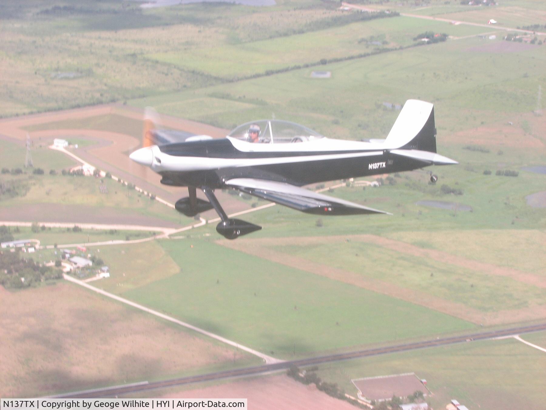 N137TX, 1996 Vans RV-4 C/N 3956, Over San Marcos