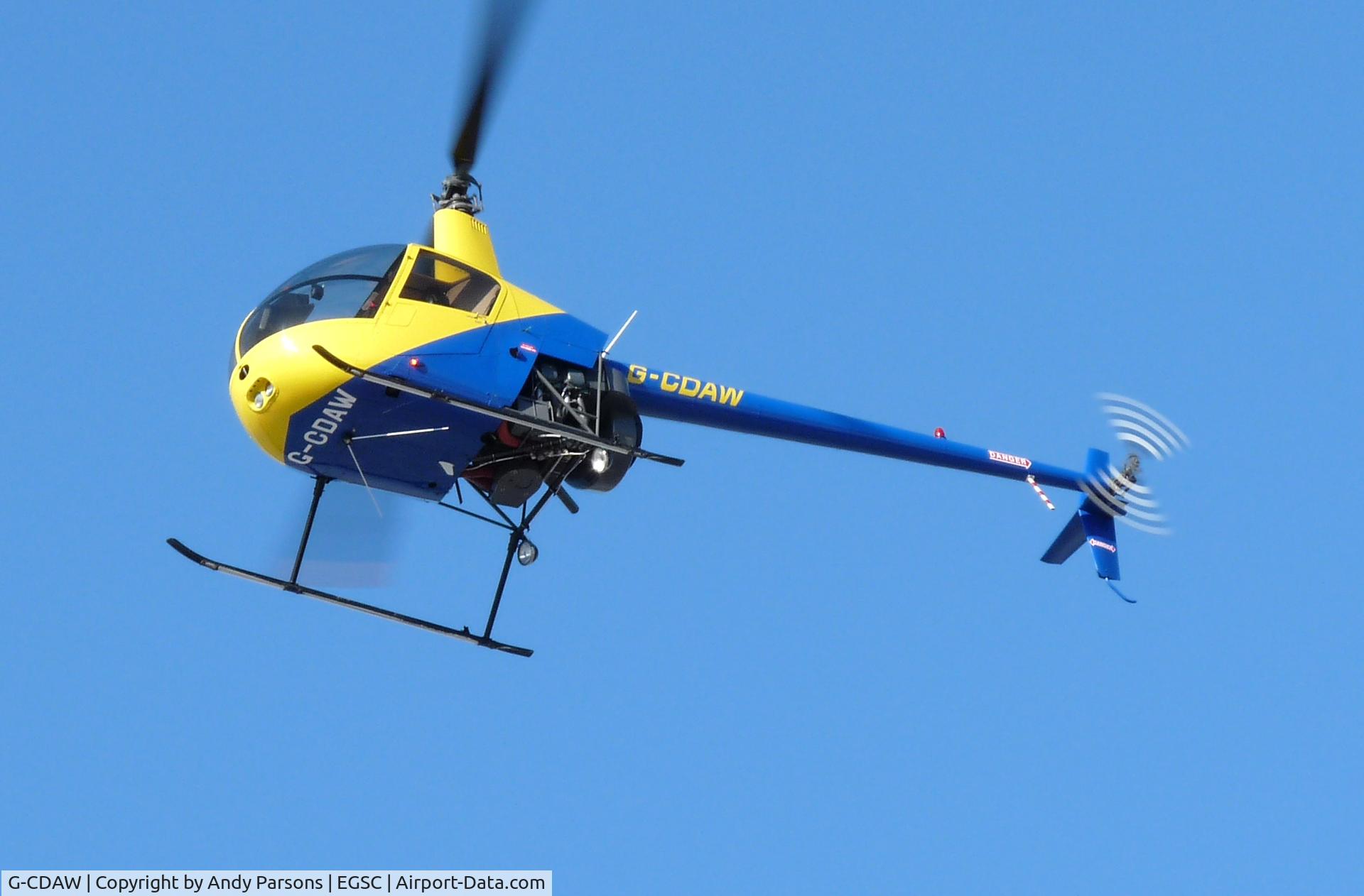 G-CDAW, 2004 Robinson R22 Beta C/N 3703, G-CDAW Trainng at Cambridge