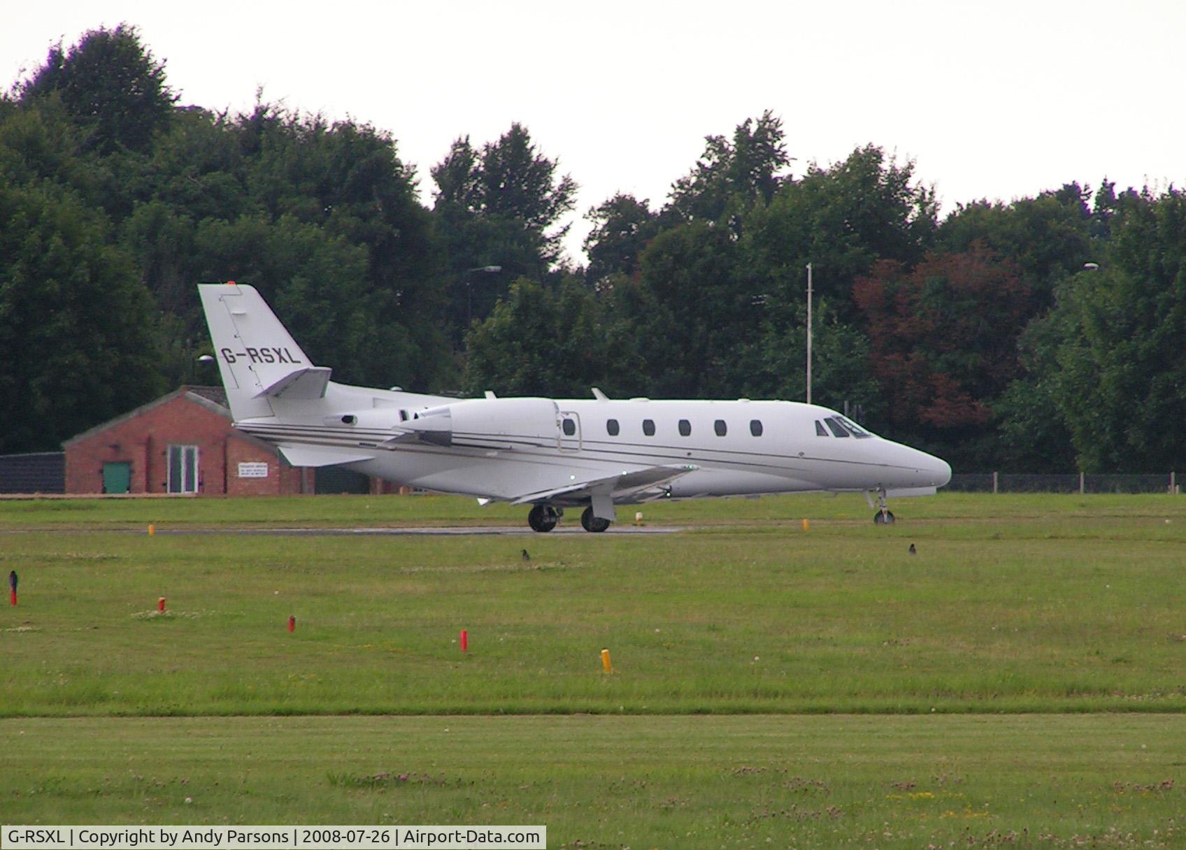 G-RSXL, 2007 Cessna 560XL Citation XLS C/N 560-5699, G-RSXL at Cambridge