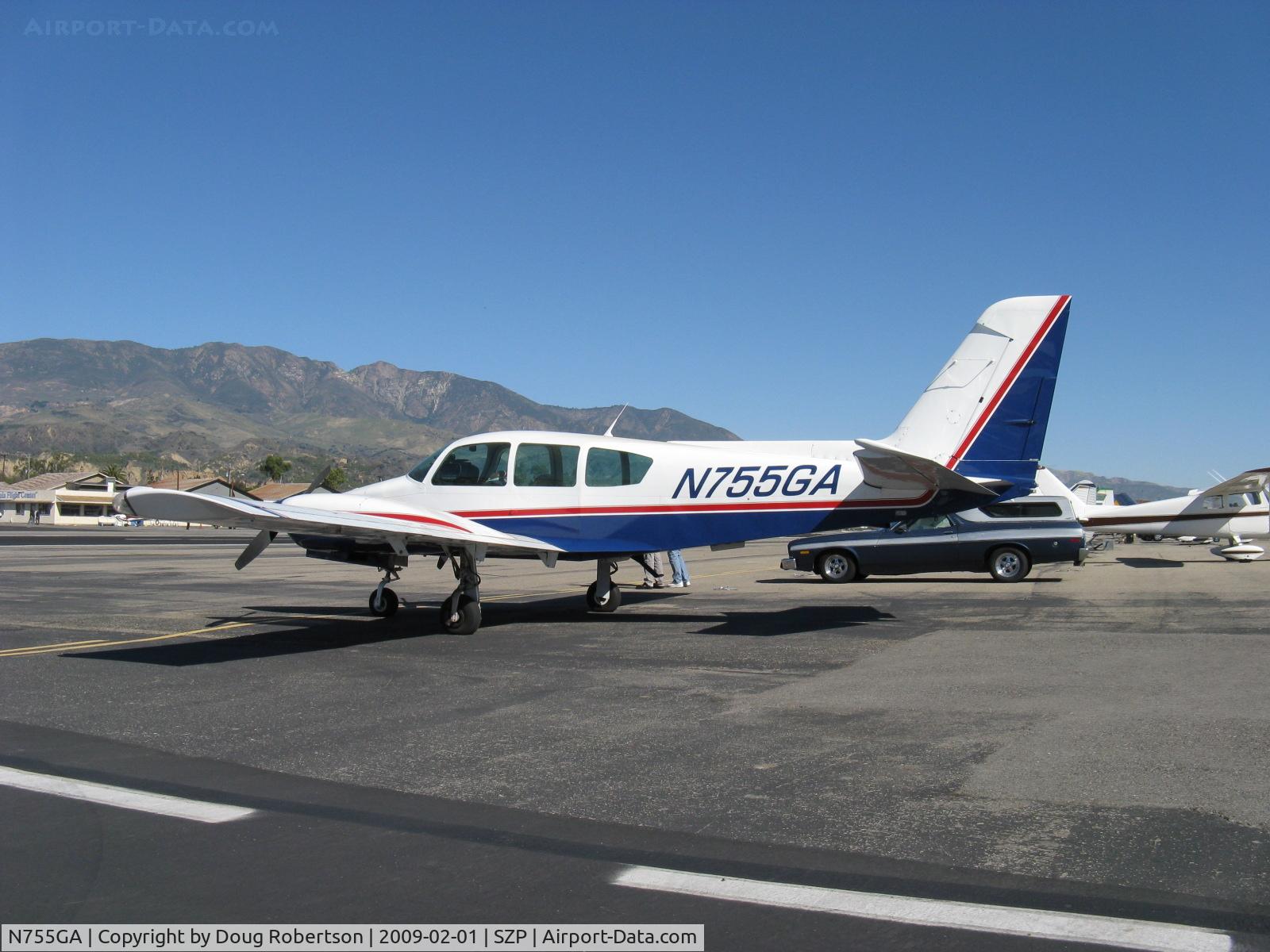 N755GA, 1978 Grumman American GA-7 Cougar C/N GA7-0046, 1978 Grumman American GA-7 COUGAR, two Lycoming O-320-D1D 160 Hp each, CS props, spacious cabin for four, main gear retracts outward