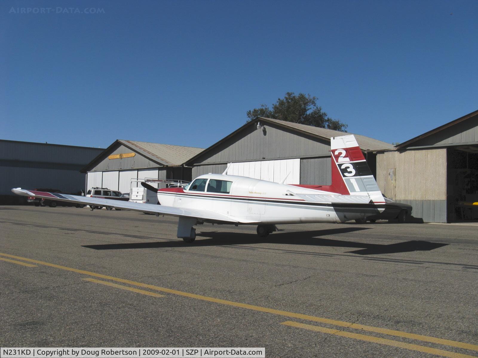 N231KD, 1979 Mooney M20K C/N 25-0022, 1979 Mooney M20K 231 TURBO, Continental TSIO-360-GB 210 Hp, max speed 231 mph