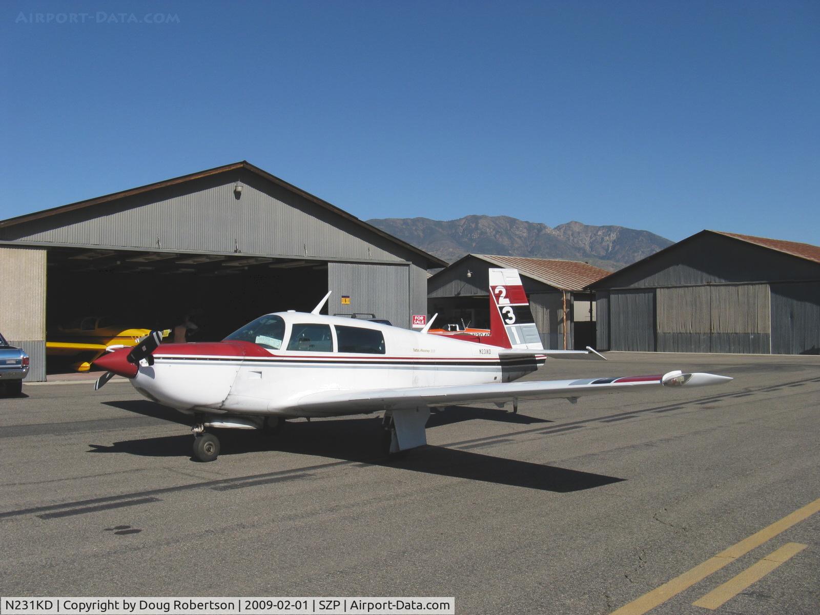 N231KD, 1979 Mooney M20K C/N 25-0022, 1979 Mooney M20K 231 TURBO, Continental TSIO-360-GB 210 Hp, good high altitude performer
