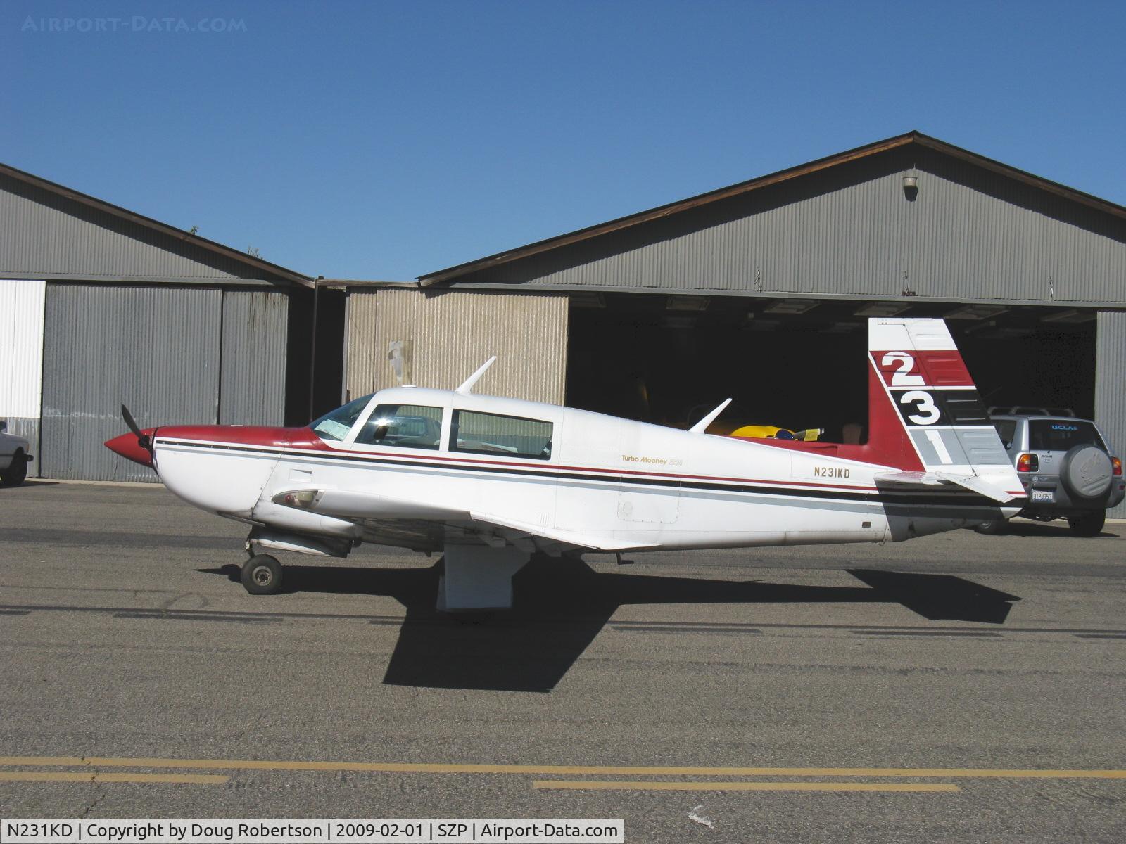 N231KD, 1979 Mooney M20K C/N 25-0022, 1979 Mooney M20K 231 TURBO, Continental TSIO-360-GB 210 Hp, max speed 231 mph