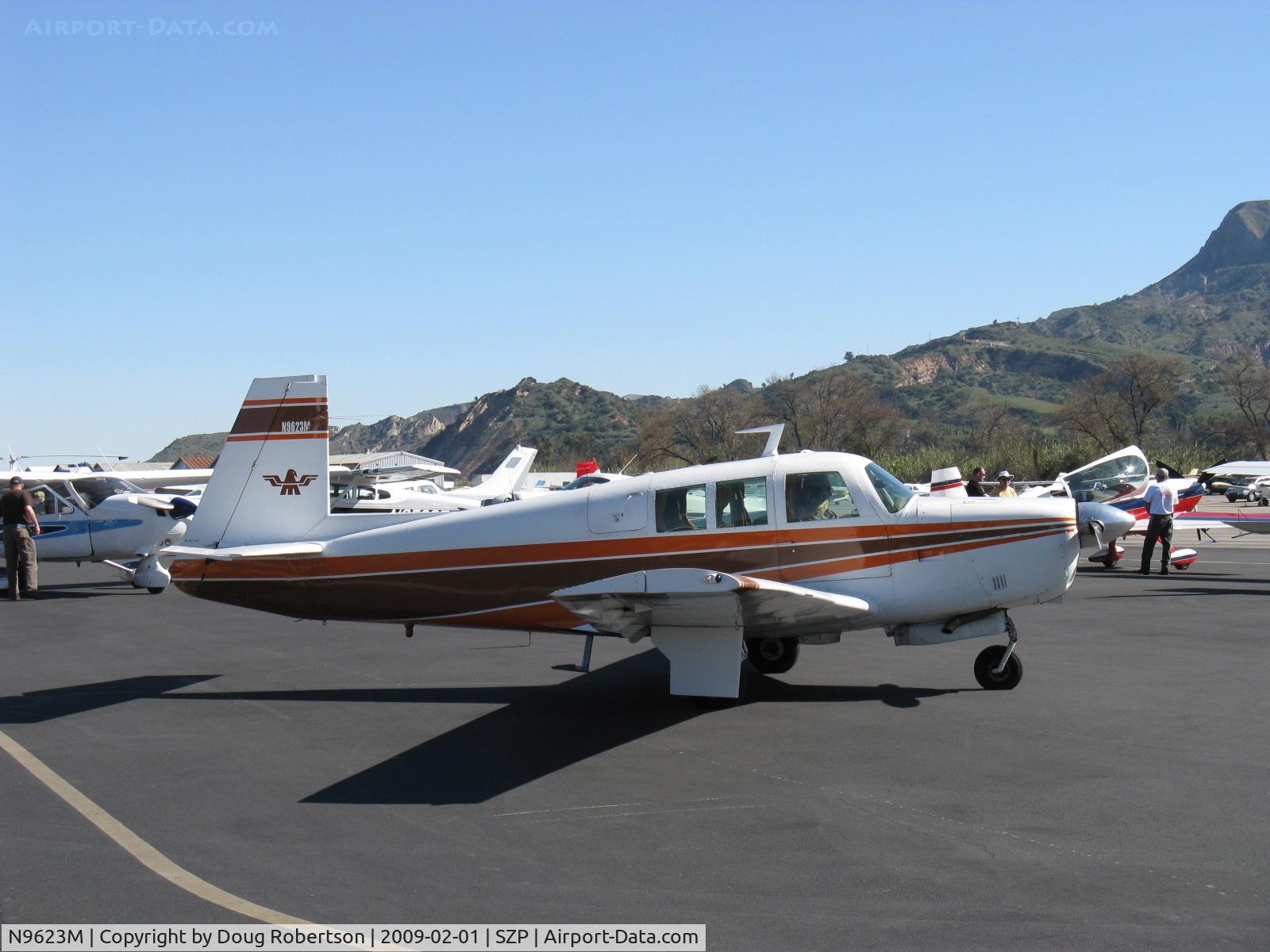 N9623M, 1966 Mooney M20F Executive C/N 670200, 1966 Mooney M20F EXECUTIVE, Lycoming IO-360 200 Hp