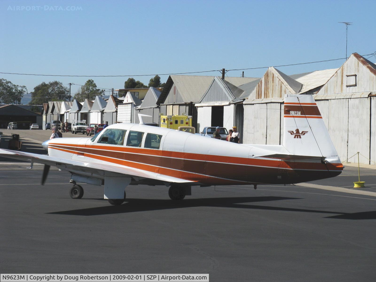 N9623M, 1966 Mooney M20F Executive C/N 670200, 1966 Mooney M20F EXECUTIVE, Lycoming IO-360 200 Hp