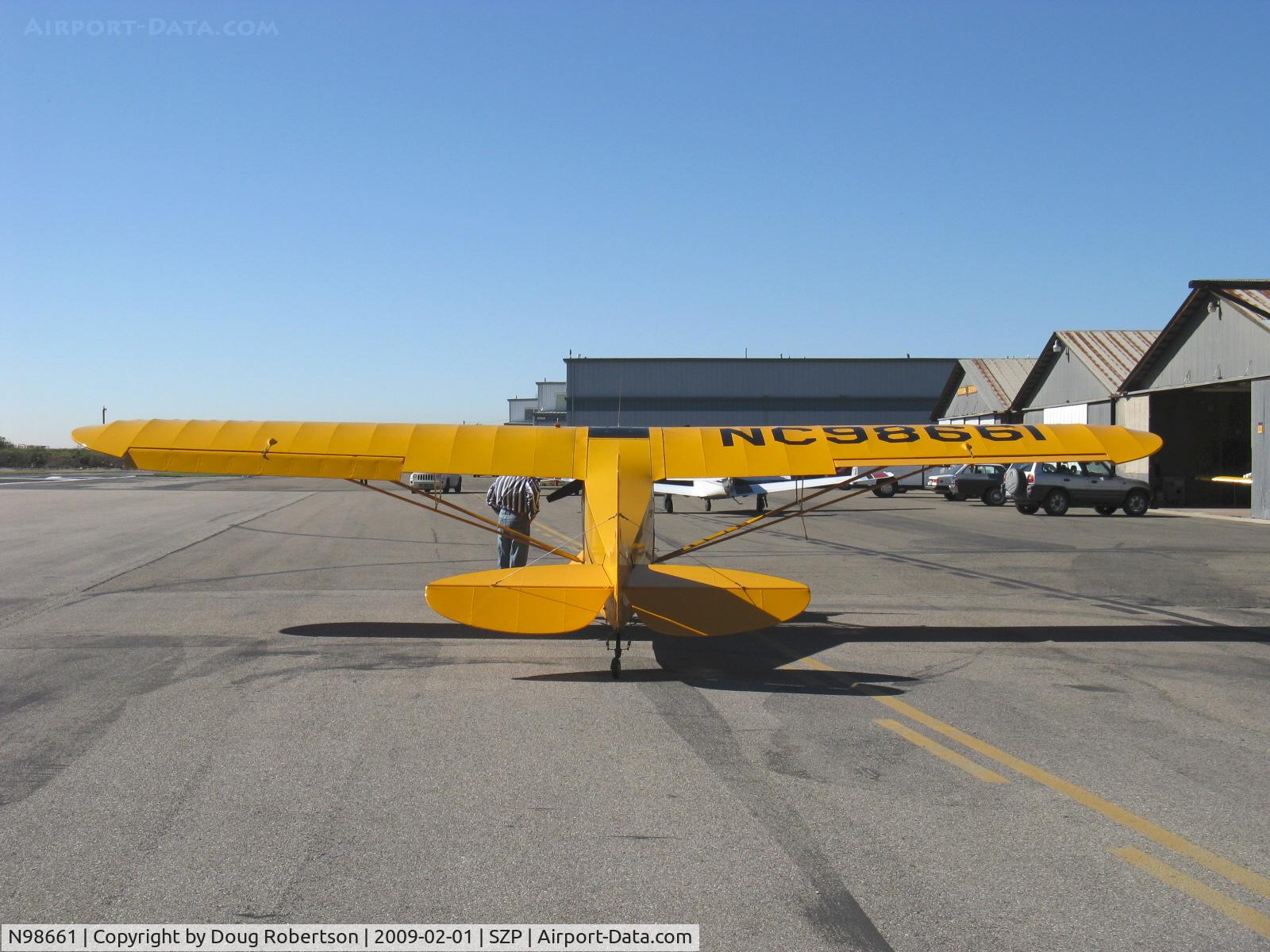 N98661, 1946 Piper J3C-65 Cub Cub C/N 18890, 1946 Piper J3C-65 CUB, Continental A&C75 75 Hp upgrade
