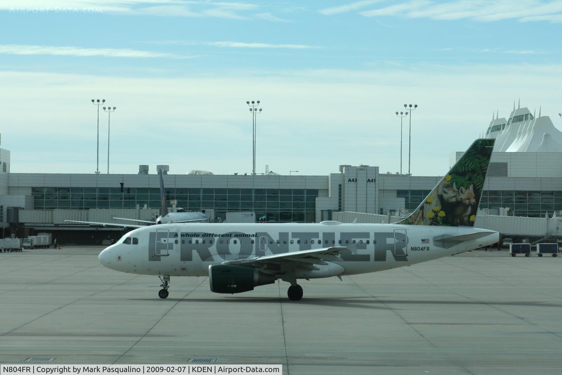 N804FR, 2003 Airbus A318-111 C/N 2051, Airbus A318