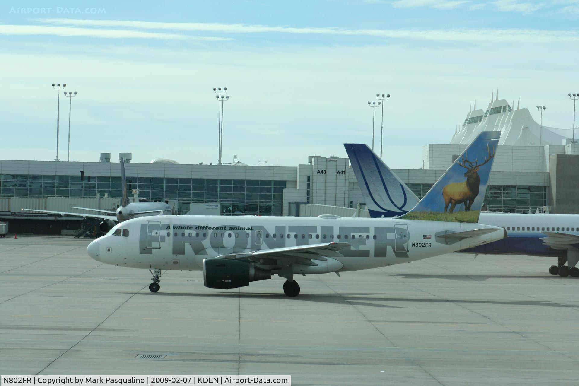 N802FR, 2003 Airbus A318-111 C/N 1991, Airbus A318