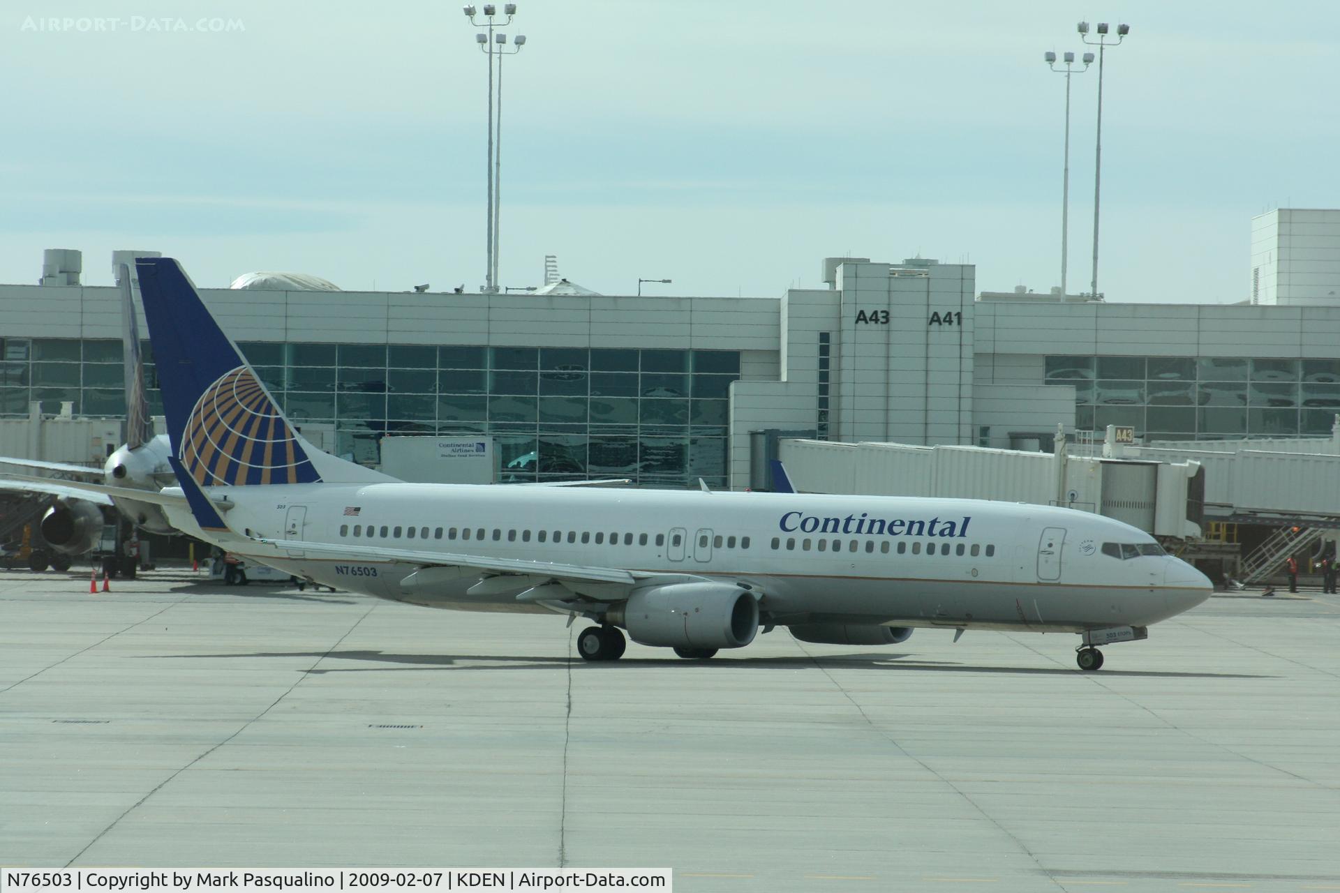 N76503, 2006 Boeing 737-824 C/N 33461, Boeing 737-800
