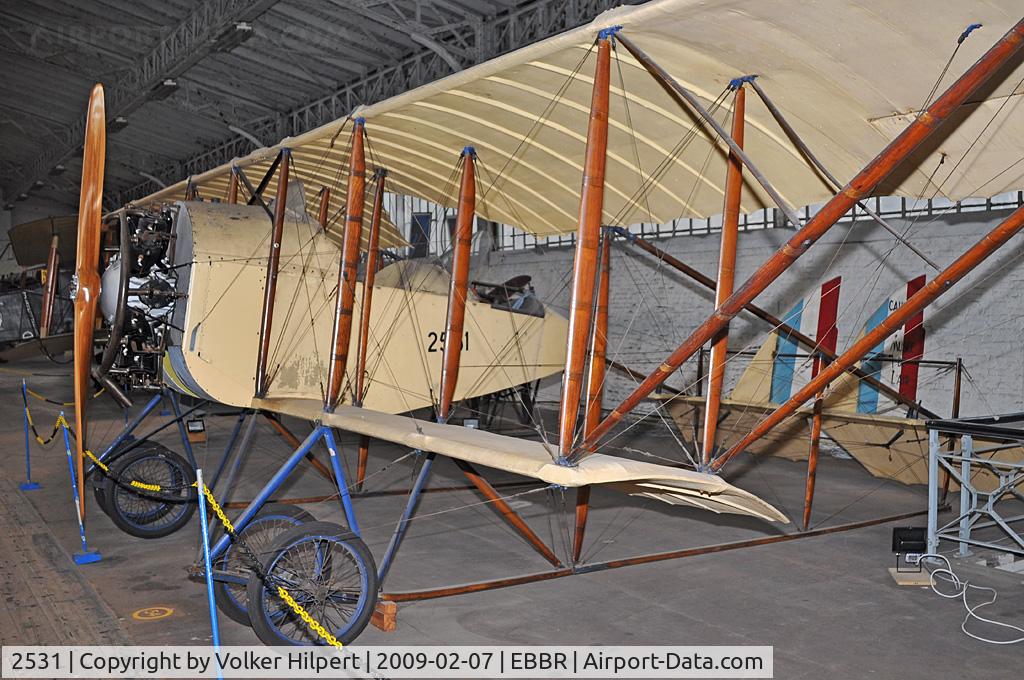 2531, Caudron G.3 C/N 2531, Museum Brussels
