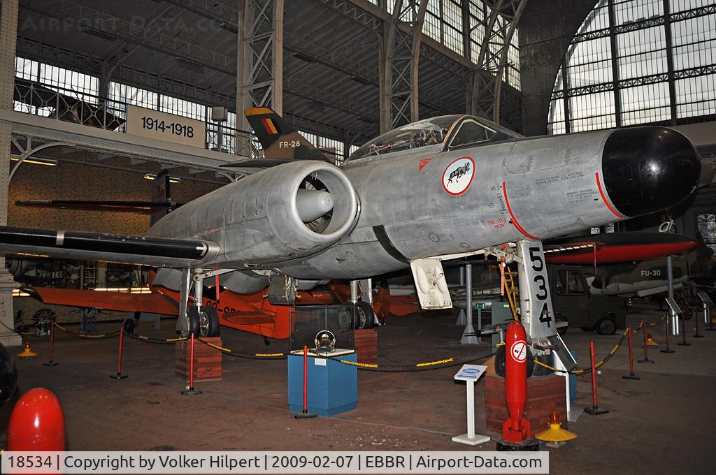 18534, Avro Canada CF-100 Mk.5 Canuck C/N 434, Museum Brussels