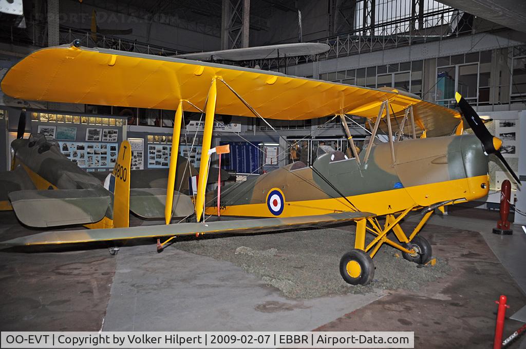 OO-EVT, 1941 De Havilland DH-82A Tiger Moth II C/N 84875, Museum Brussels